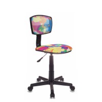 Кресло детское Бюрократ CH-299/ABSTRACT ткань Абстракция разноцветный