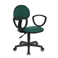 Кресло оператора Бюрократ CH-213AXN/Green ткань зеленый