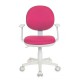 Кресло детское Бюрократ CH-W356AXSN/15-55 ткань розовый