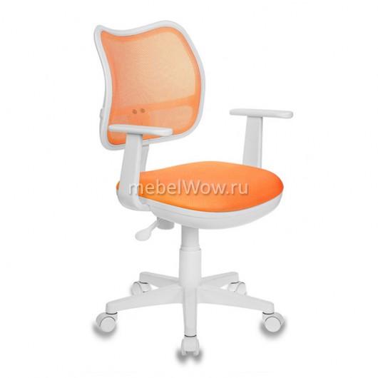 Кресло детское Бюрократ CH-W797/OR/TW-96-1 сетка/ткань оранжевый