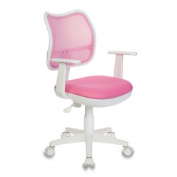 Кресло детское Бюрократ CH-W797/PK/TW-13A сетка/ткань розовый