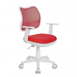 Кресло детское Бюрократ CH-W797/R/TW-97N сетка/ткань красный