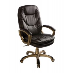 Кресло руководителя Бюрократ CH-868YAXSN/Coffee экокожа темно-коричневый