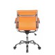 Кресло руководителя Бюрократ CH-993-Low/orange экокожа оранжевый