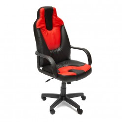 Кресло компьютерное TetChair NEO1 экокожа черный/красный