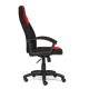 Кресло компьютерное TetChair NEO3 ткань черный/красный