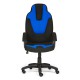 Кресло компьютерное TetChair NEO3 ткань черный/синий