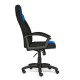 Кресло компьютерное TetChair NEO3 ткань черный/синий