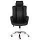 Кресло руководителя TetChair OXFORD экокожа перфорированная черный