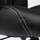 Кресло руководителя TetChair OXFORD экокожа перфорированная черный