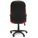 Кресло руководителя TetChair TWISTER экокожа черный/красный