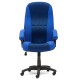 Кресло руководителя TetChair СН888 ткань синий
