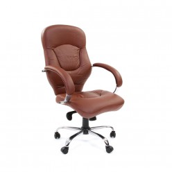 Кресло руководителя Chairman 430 кожа светло-коричневый