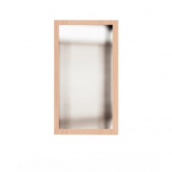 Шкаф зеркальный настенный Сокол ПЗ-3 беленый дуб