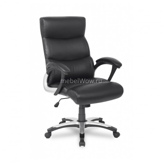 Кресло руководителя College H-8846L-1/Black кожа черный