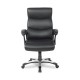 Кресло руководителя College H-8846L-1/Black кожа черный