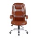 Кресло руководителя College XH-869/Brown кожа коричневый