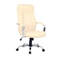 Кресло руководителя College H-9152L-1/Beige кожа бежевый