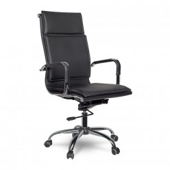 Кресло руководителя College XH-635/black кожа черный
