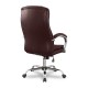 Кресло руководителя College BX-3001-1/Brown кожа коричневый