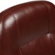 Кресло руководителя TetChair DEVON экокожа коричневый 2 TONE