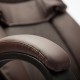 Кресло руководителя TetChair OREON экокожа перфорированная коричневый