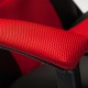 Кресло компьютерное TetChair DRIVER экокожа черный/красный