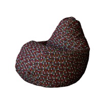Кресло-мешок DreamBag XL гобелен Гусиная лапка