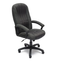 Кресло руководителя TetChair СН888 ткань 207/12 серый