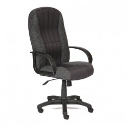 Кресло руководителя TetChair СН833 ткань 207/12 серый