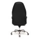 Кресло руководителя TetChair BOSS люкс хром экокожа перфорированная черный