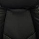 Кресло руководителя TetChair BOSS люкс хром экокожа перфорированная черный
