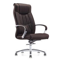 Кресло руководителя EasyChair 534 TL кожа коричневый