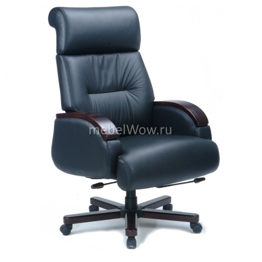 Кресло руководителя EasyChair 403 MLC кожа черный