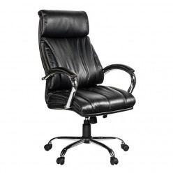 Кресло руководителя EasyChair 516 RT перфорированная кожа черный