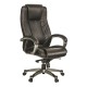 Кресло руководителя EasyChair 604 ML кожа черный