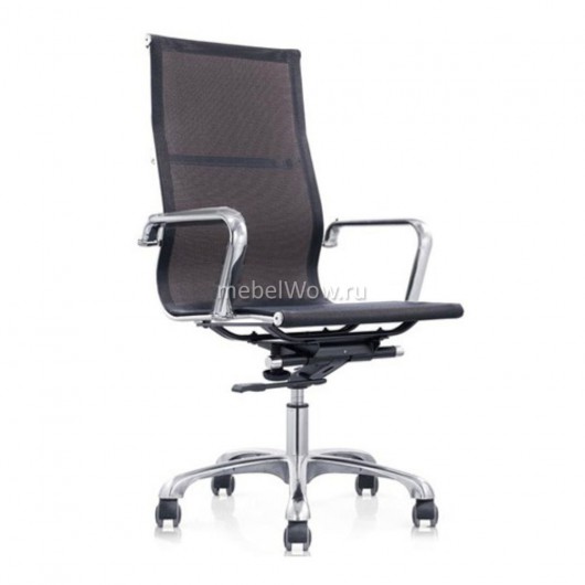 Кресло руководителя EasyChair 702 T net кожа черный