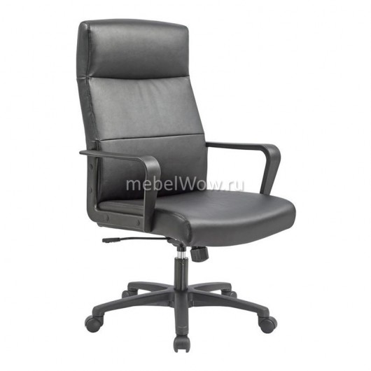 Кресло руководителя EasyChair HS-007 перфорированная кожа черный