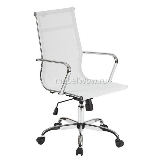 Кресло руководителя EasyChair 706 T net кожа белый