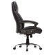 Кресло руководителя EasyChair CS-8822E-1 кожа черный