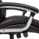 Кресло руководителя EasyChair CS-8822E-1 кожа черный