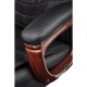 Кресло руководителя EasyChair 636 ML кожа черный