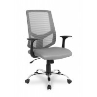 Кресло оператора College HLC-1500/Grey сетка серый