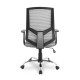 Кресло оператора College HLC-1500/Grey сетка серый