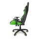 Кресло геймерское College CLG-801LXH Green экокожа зеленый