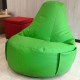Кресло-мешок DreamBag Comfort экокожа зеленый