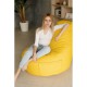 Кресло-мешок DreamBag Comfort экокожа желтый