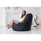 Кресло-мешок DreamBag Comfort экокожа черный