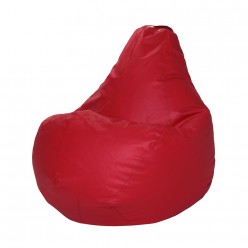 Кресло-мешок DreamBag L экокожа красный