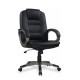 Кресло руководителя College BX-3552-1/Black экокожа черный